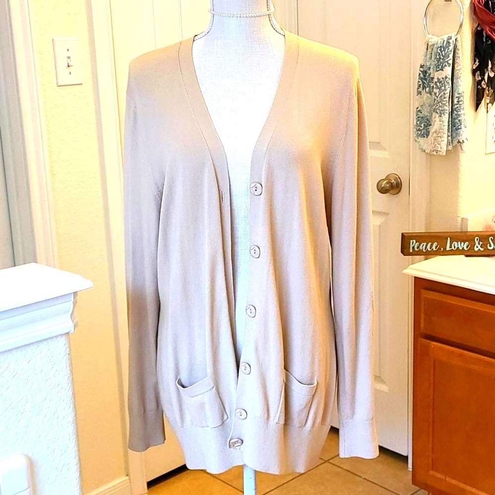 COPY - AK Anne Klein "L" Cardigan